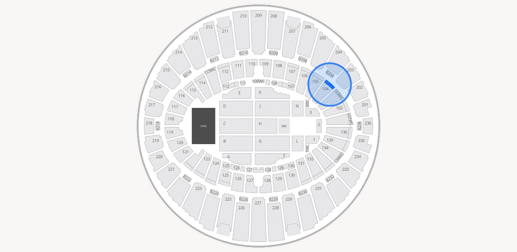 Kia Forum Seating Chart