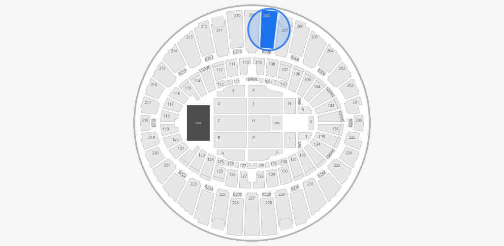 Kia Forum Seating Chart