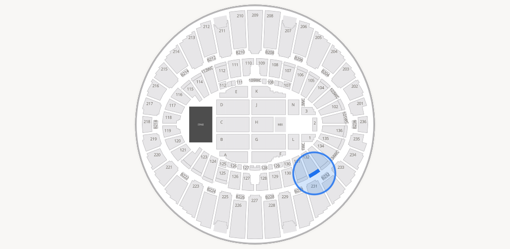 Kia Forum Seating Chart