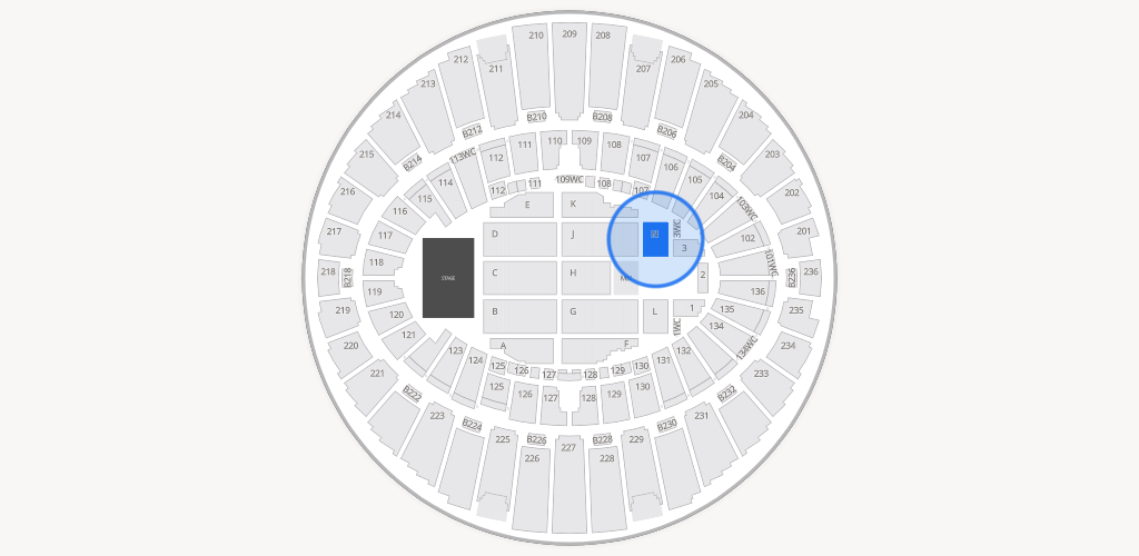 Kia Forum Seating Chart
