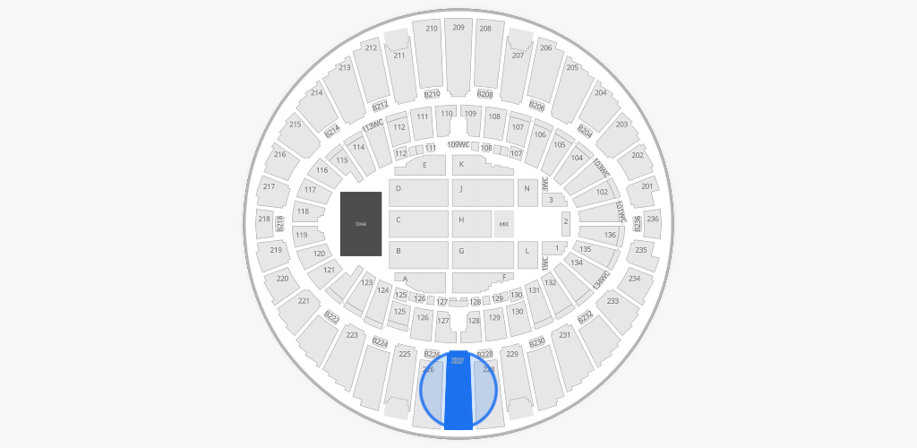 Kia Forum Seating Chart