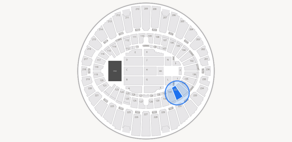 Kia Forum Seating Chart