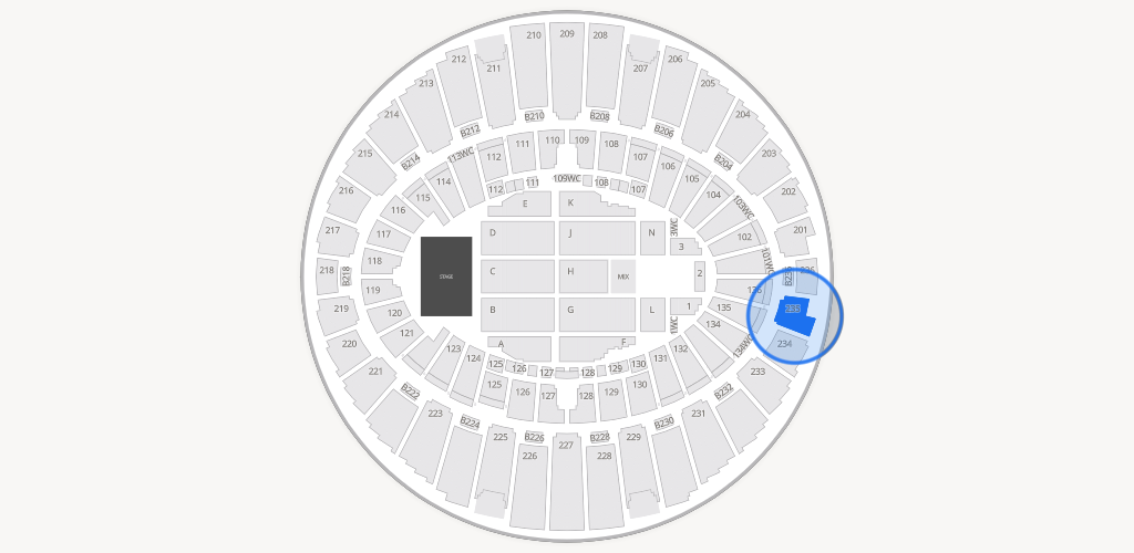 Kia Forum Seating Chart