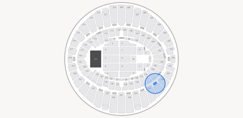Kia Forum Seating Chart