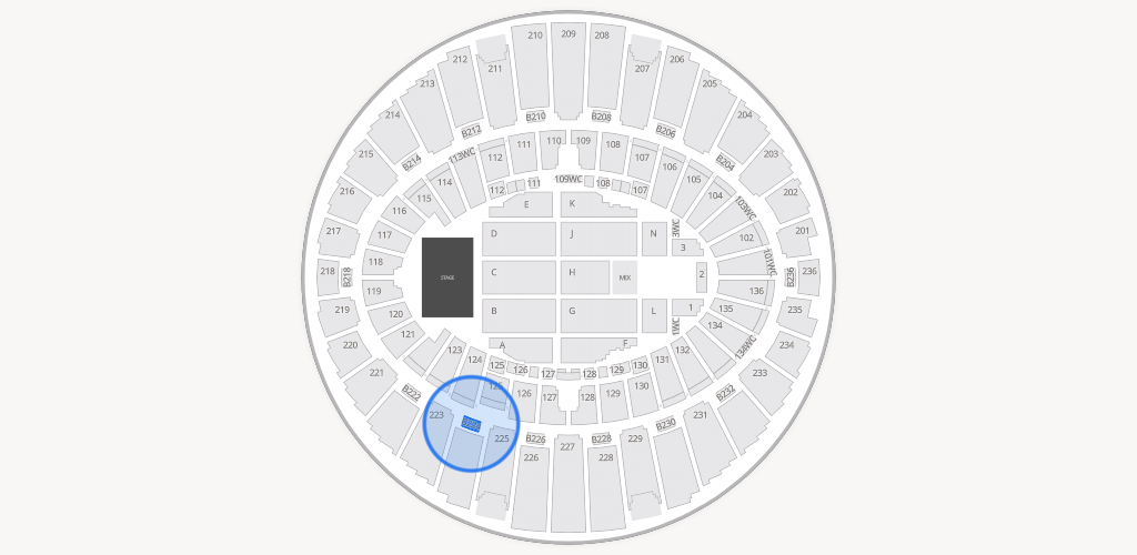 Kia Forum Seating Chart