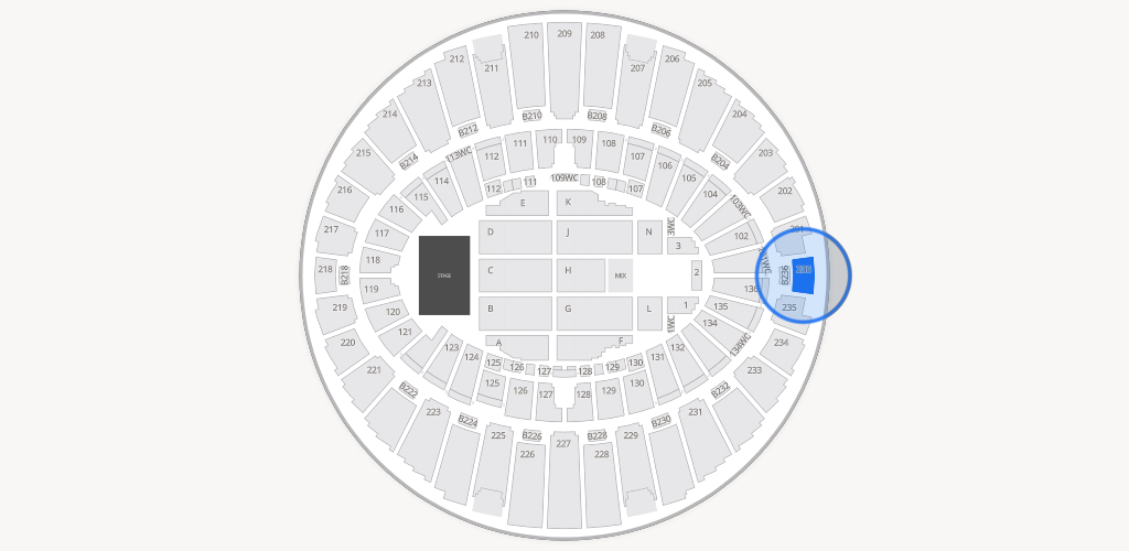 Kia Forum Seating Chart