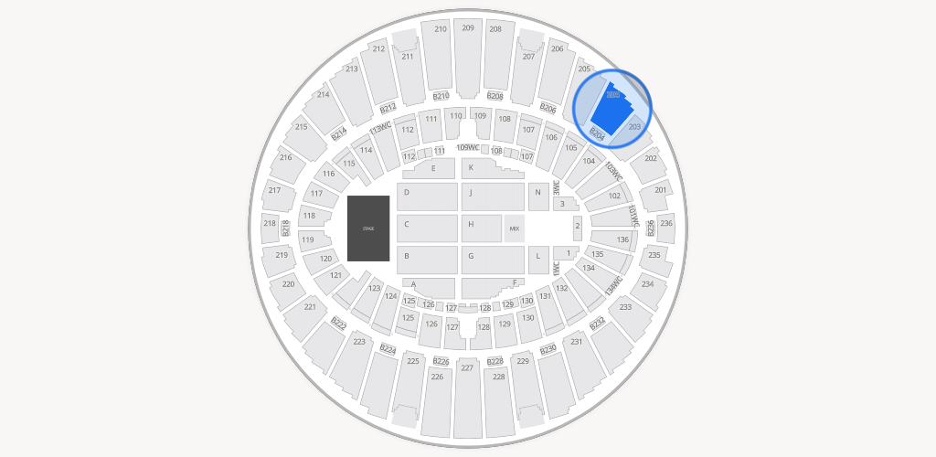 Kia Forum Seating Chart