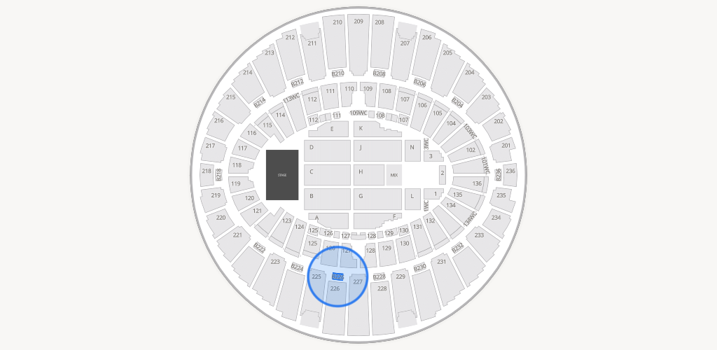 Kia Forum Seating Chart