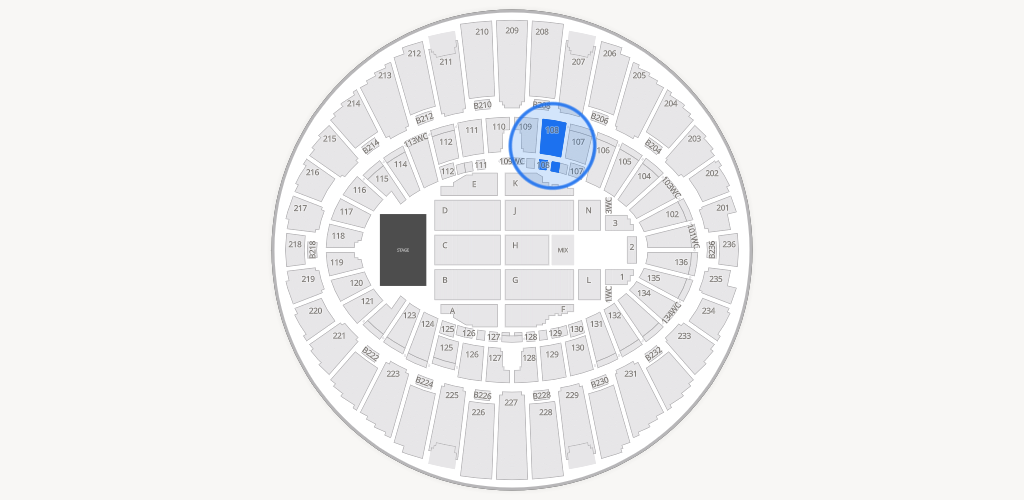 Kia Forum Seating Chart