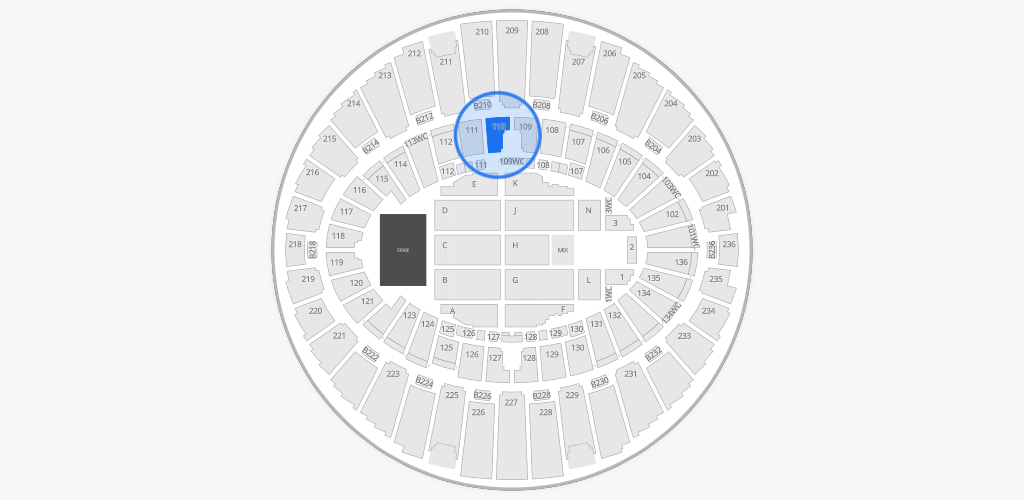 Kia Forum Seating Chart