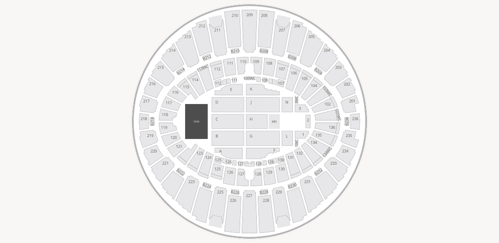 Kia Forum Seating Chart