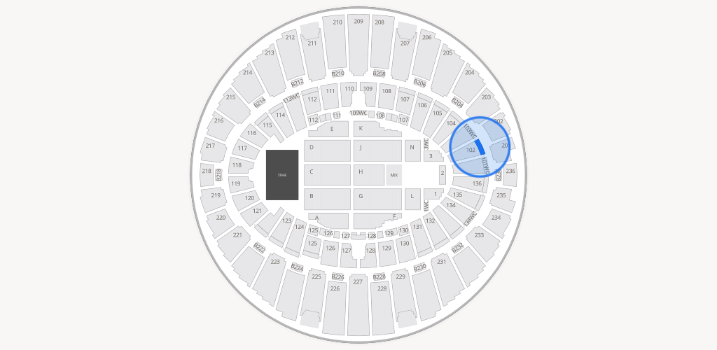 Kia Forum Seating Chart