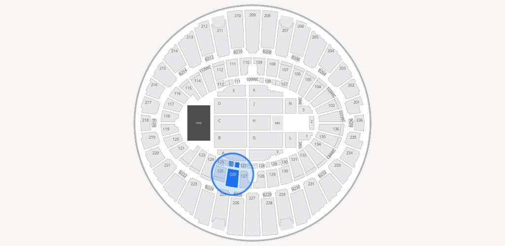 Kia Forum Seating Chart