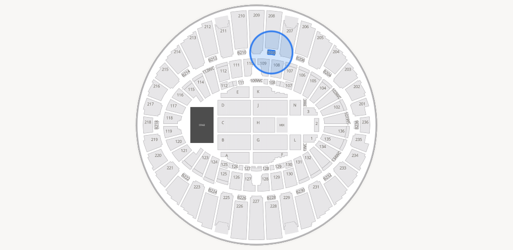 Kia Forum Seating Chart