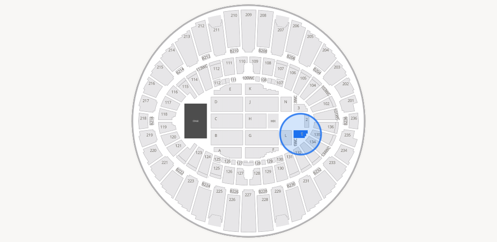 Kia Forum Seating Chart