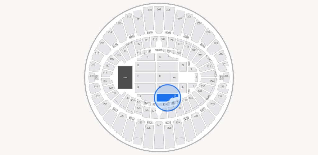 Kia Forum Seating Chart