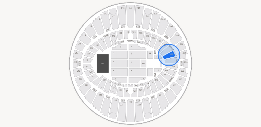 Kia Forum Seating Chart