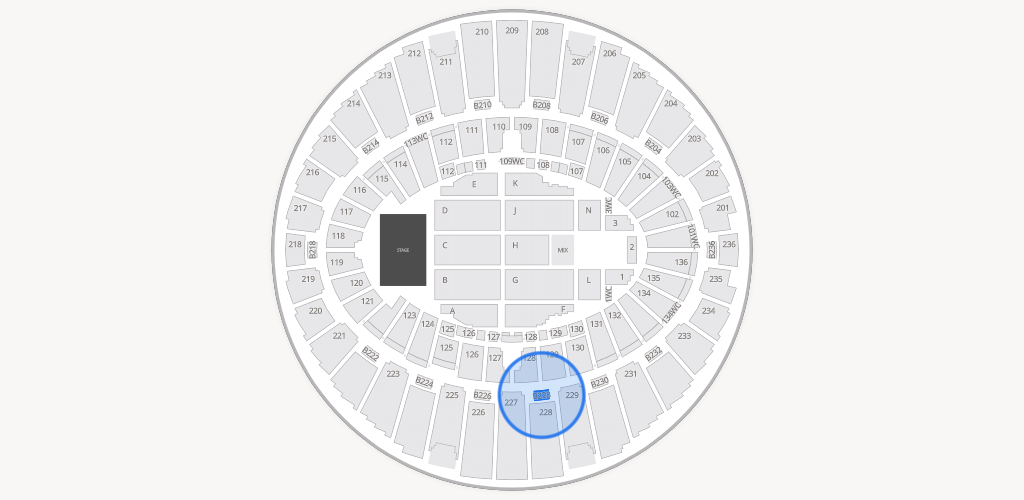 Kia Forum Seating Chart