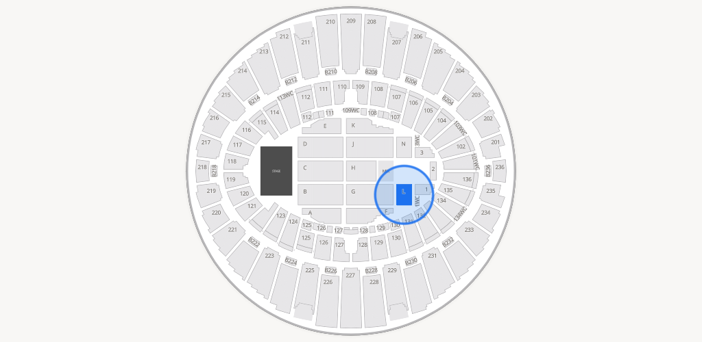 Kia Forum Seating Chart