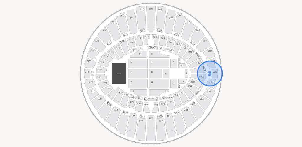 Kia Forum Seating Chart