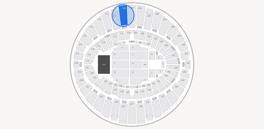 Kia Forum Seating Chart
