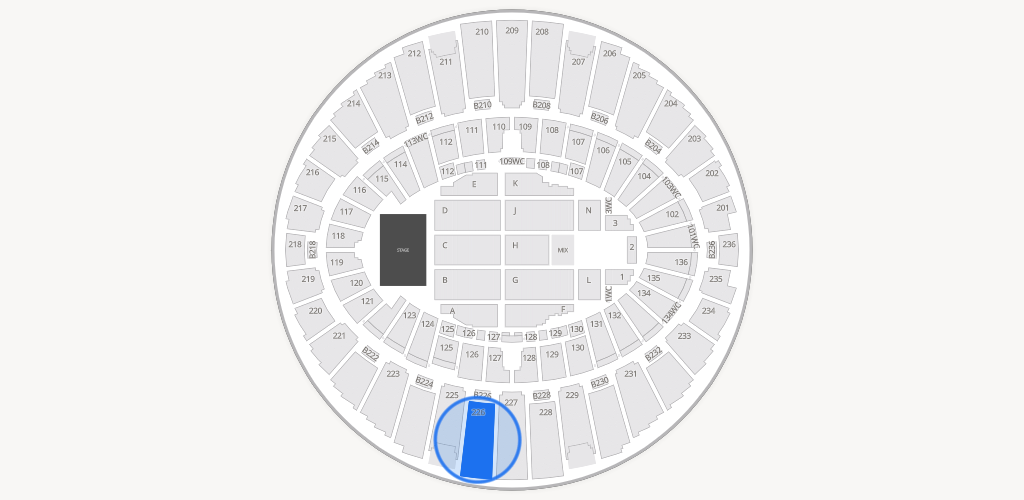 Kia Forum Seating Chart