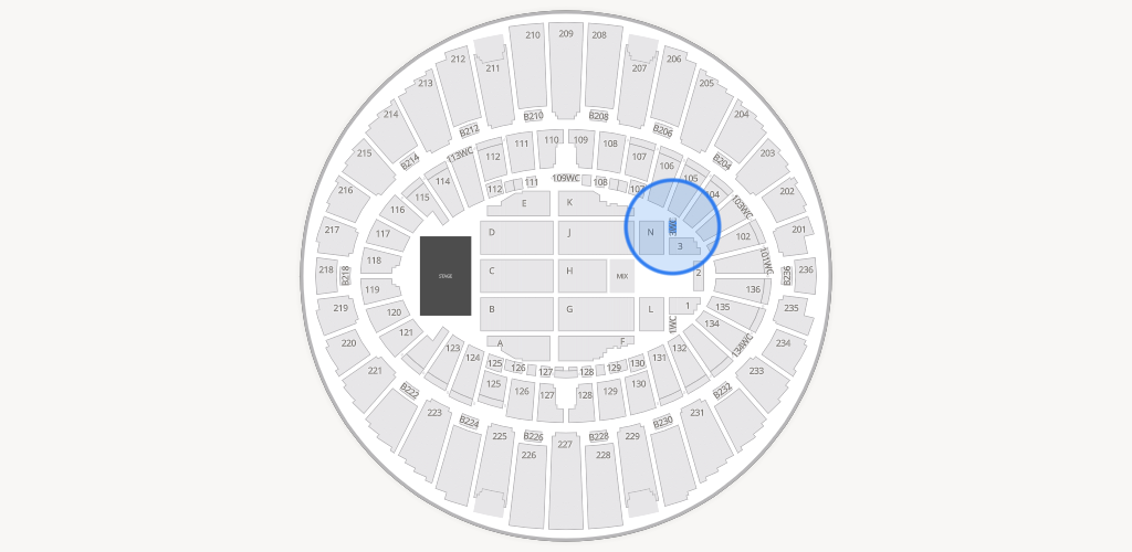 Kia Forum Seating Chart