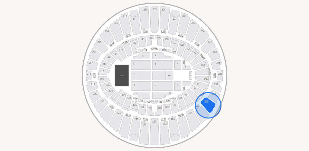 Kia Forum Seating Chart