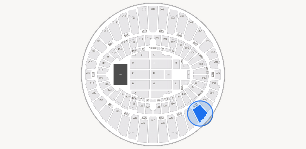 Kia Forum Seating Chart