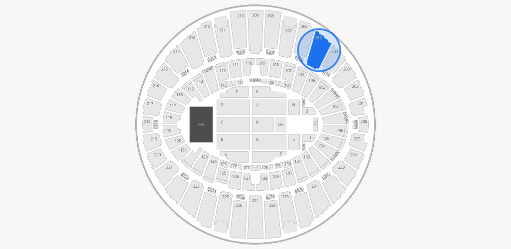 Kia Forum Seating Chart