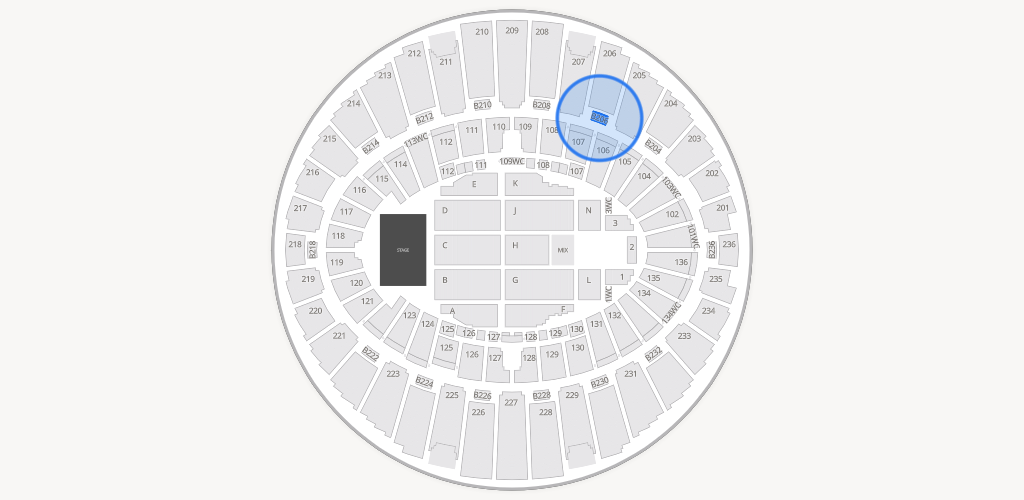 Kia Forum Seating Chart