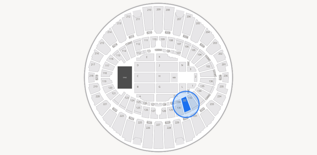 Kia Forum Seating Chart