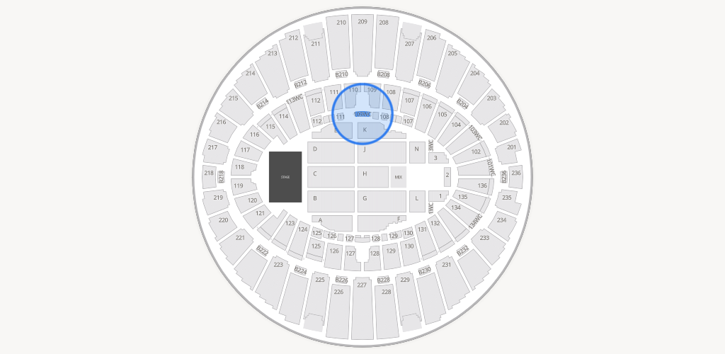 Kia Forum Seating Chart