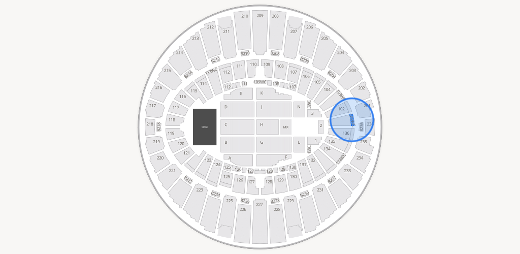 Kia Forum Seating Chart