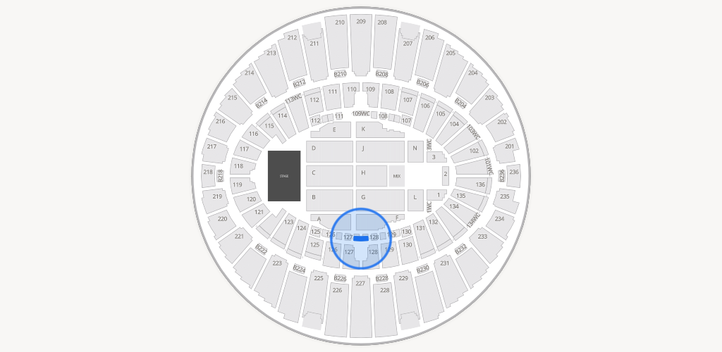 Kia Forum Seating Chart