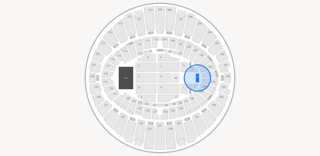 Kia Forum Seating Chart