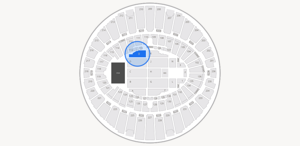 Kia Forum Seating Chart