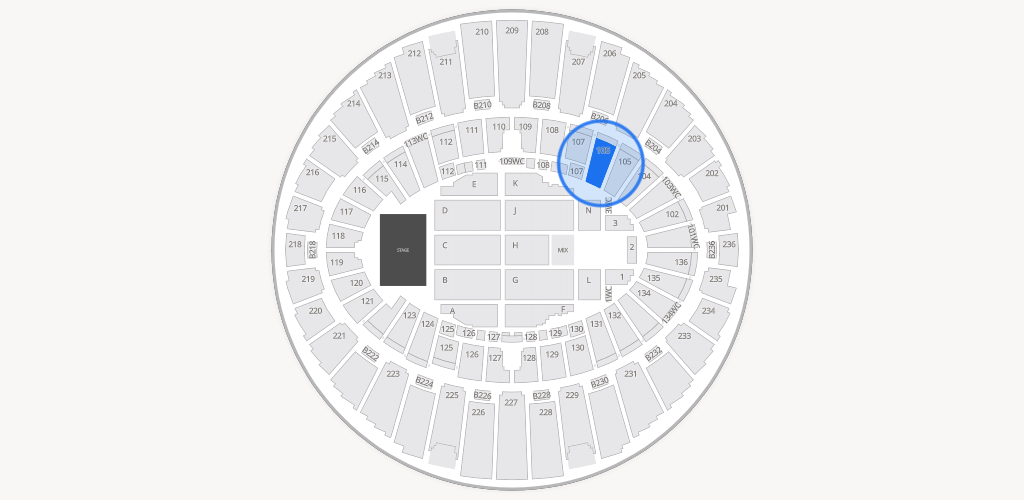 Kia Forum Seating Chart