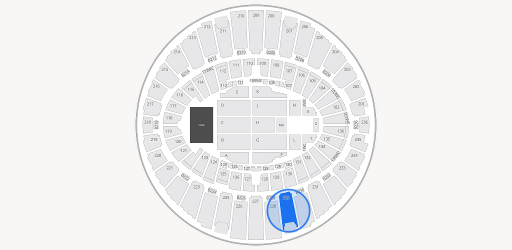 Kia Forum Seating Chart