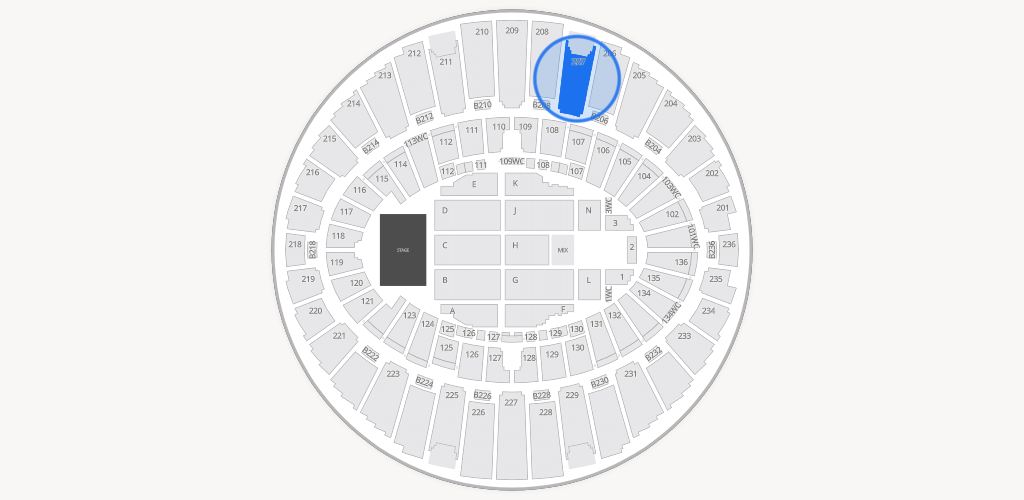 Kia Forum Seating Chart