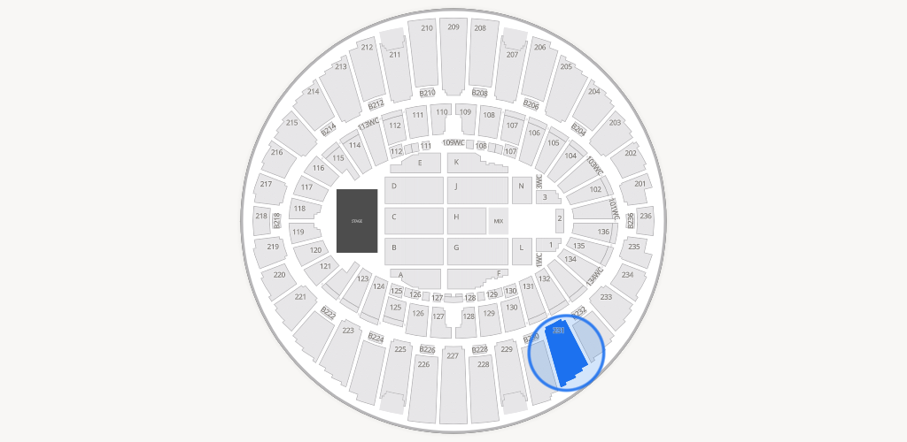 Kia Forum Seating Chart