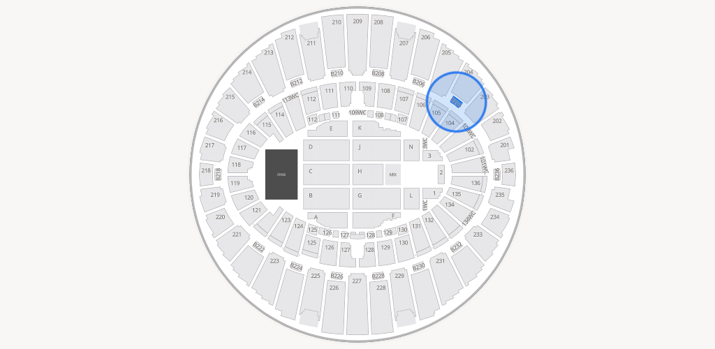Kia Forum Seating Chart