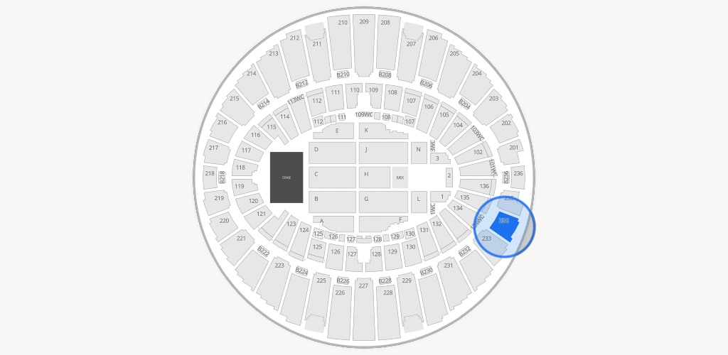 Kia Forum Seating Chart