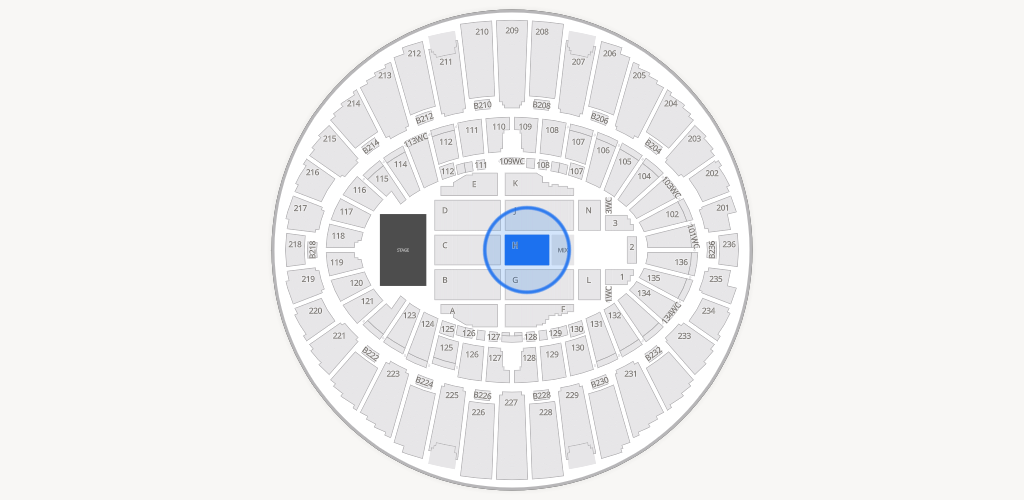 Kia Forum Seating Chart