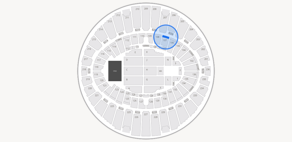 Kia Forum Seating Chart