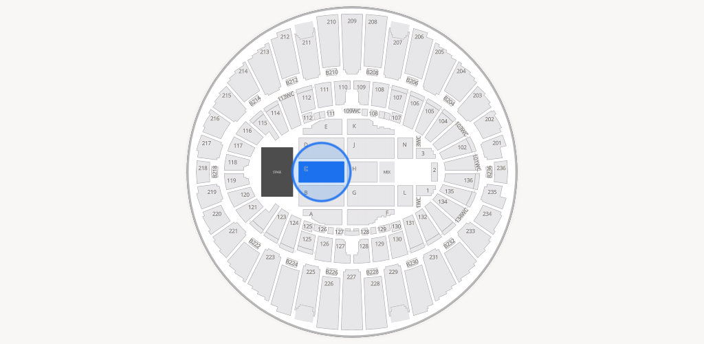 Kia Forum Seating Chart