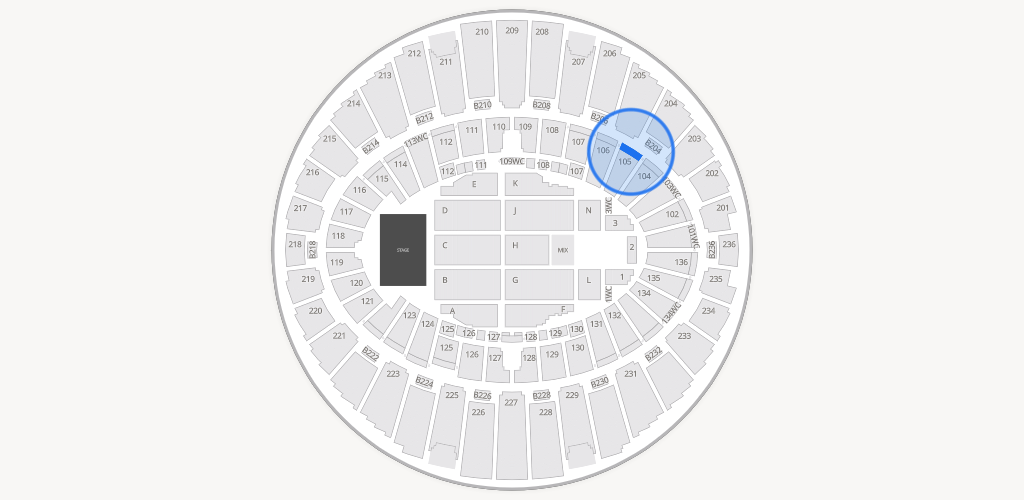 Kia Forum Seating Chart
