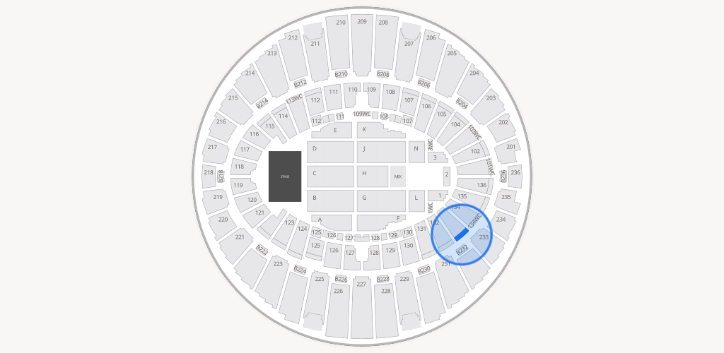 Kia Forum Seating Chart