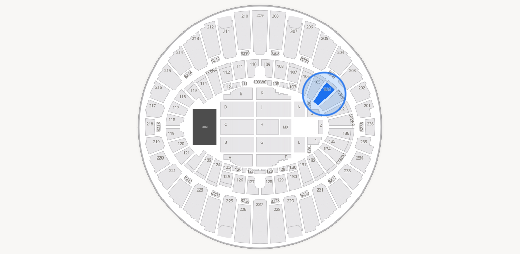 Kia Forum Seating Chart
