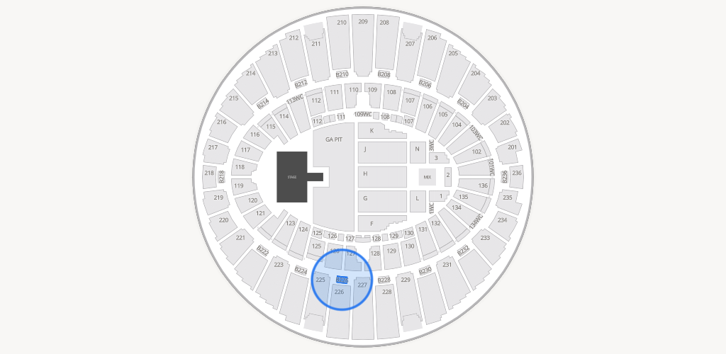 Kia Forum Seating Chart
